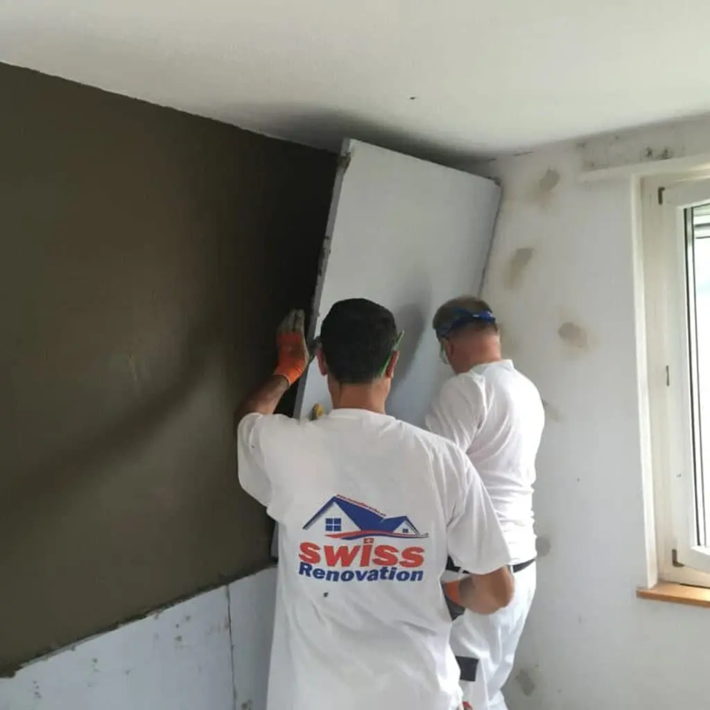 Swiss Renovation - Kalziumslikatplatten